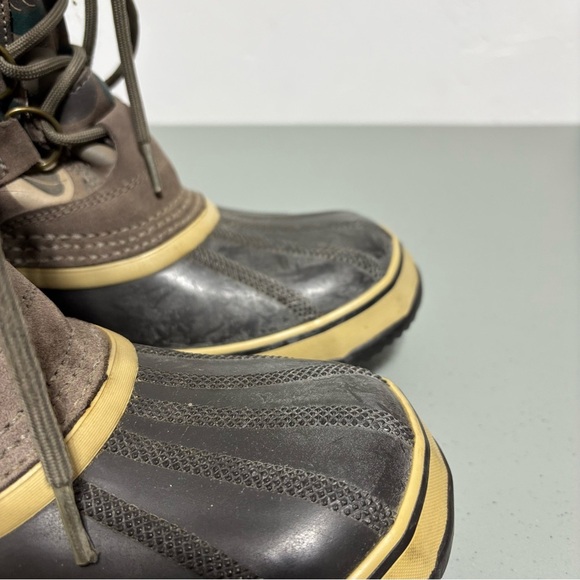 Sorel Women's Graphic Winter Boot Waterproof Size 12 NL1557-255 Brown Snow Lace - Picture 3 of 14